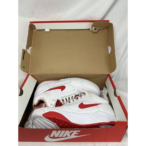 Nike Air Flight Lite Mid University Red / White Men\'s Size 11 SPB-SAL (330767)